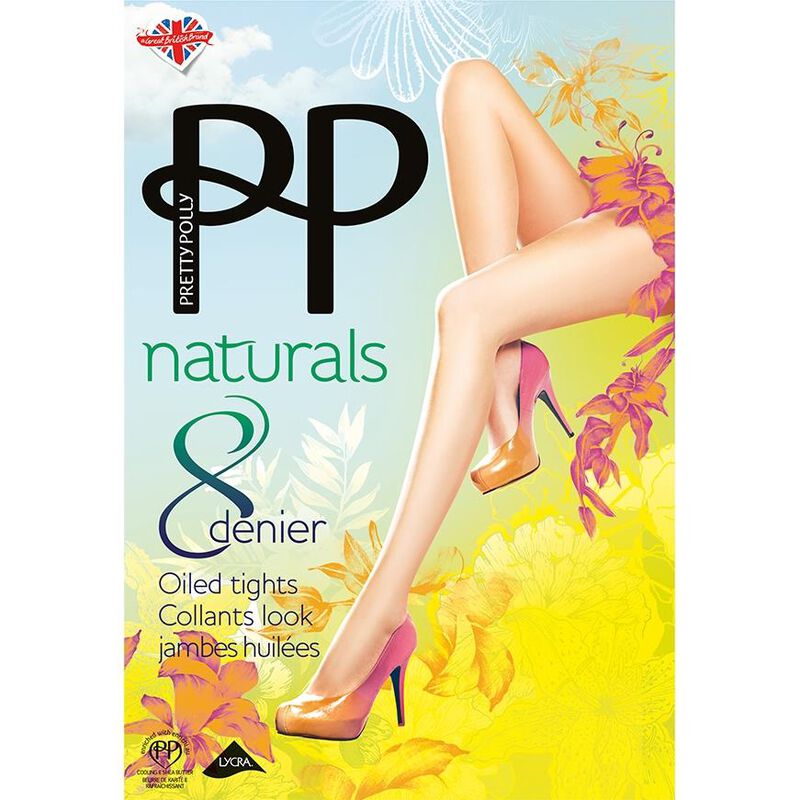 Pretty Polly Oiled Tights - Shiny Effect image number 0
